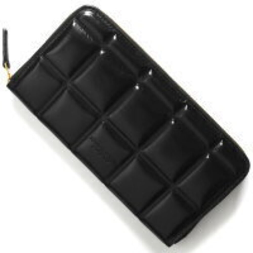 Bottega Veneta Padded Long Wallet Black